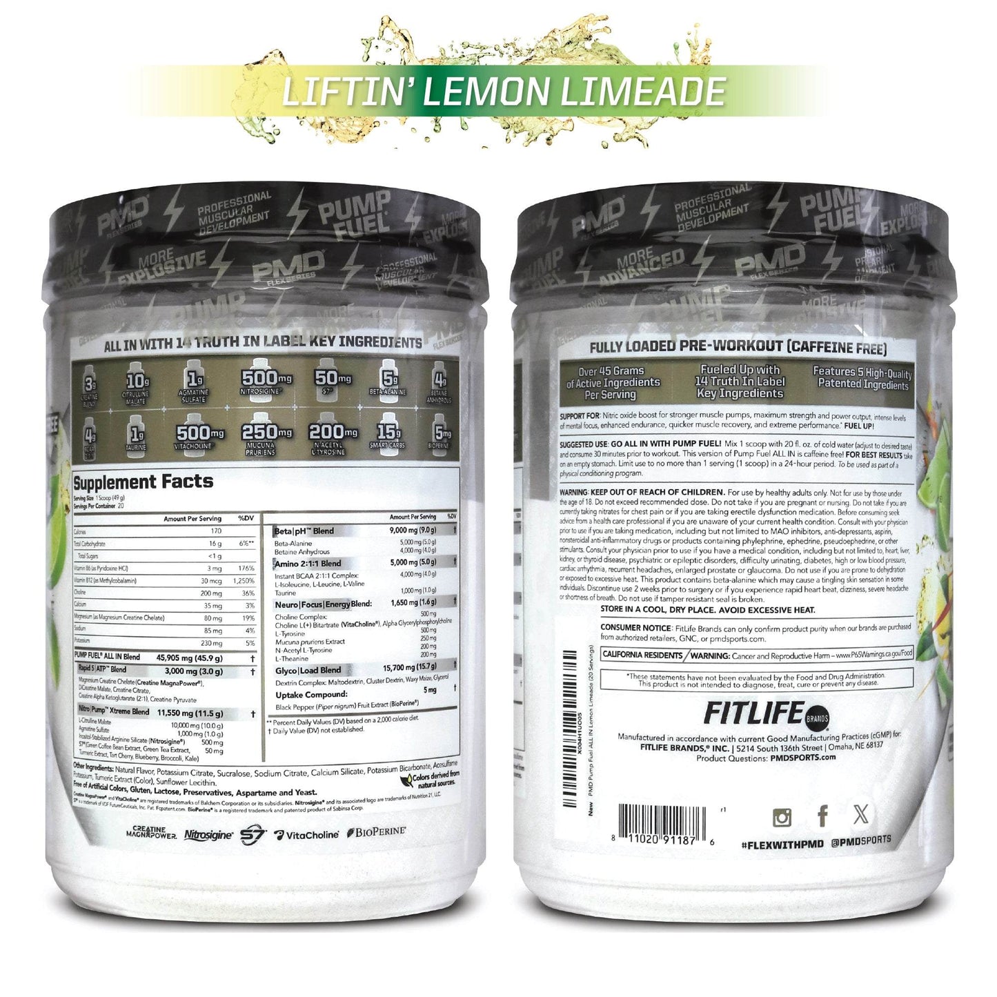Pump Fuel® ALL IN Caffeine Free
