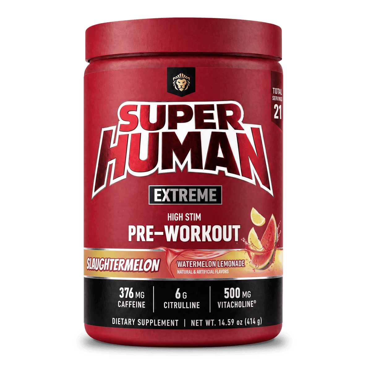 SUPERHUMAN® Extreme Slaughtermelon (Watermelon Lemonade) - Alpha Lion