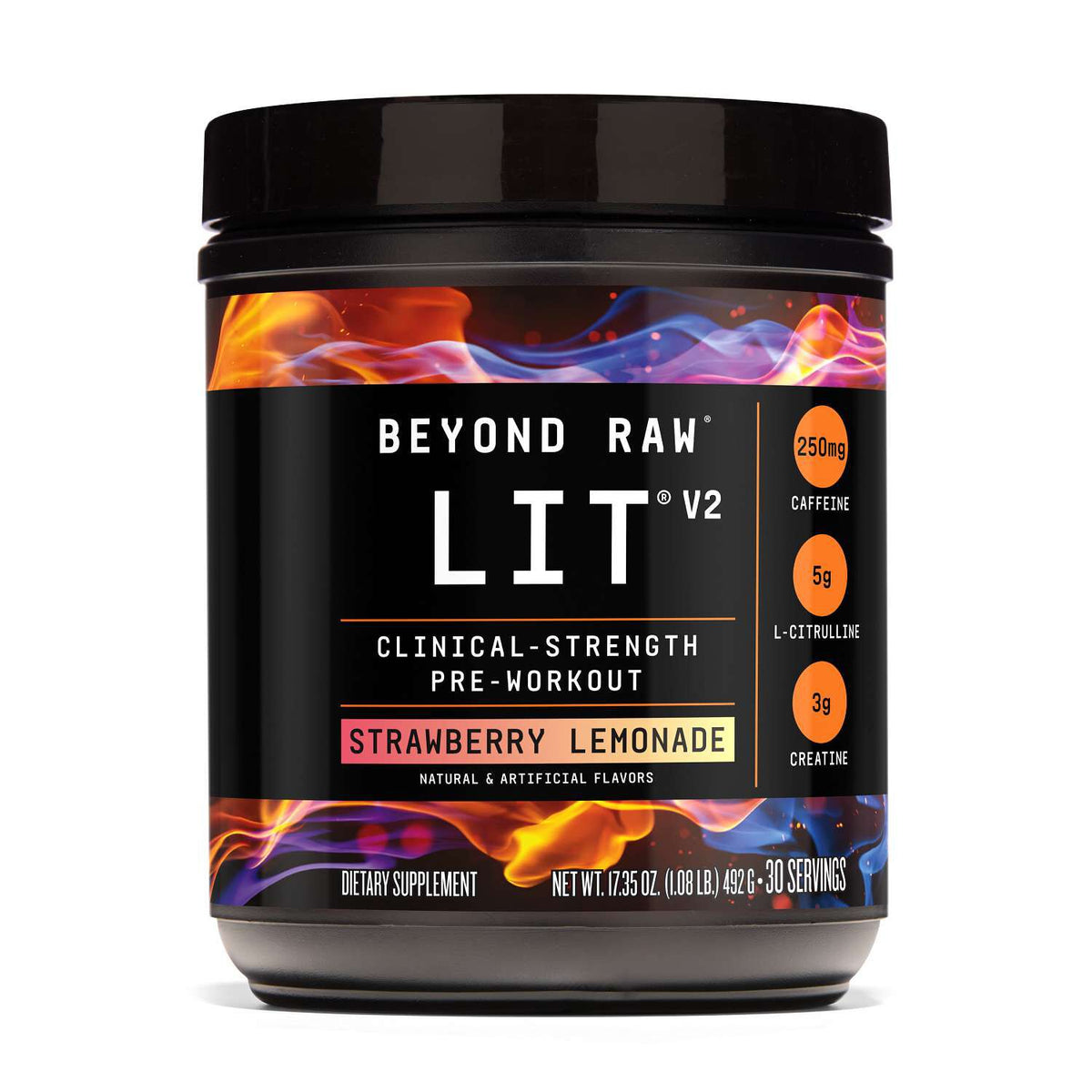 Beyond Raw LIT V2 Pre-Workout (30 Servings)