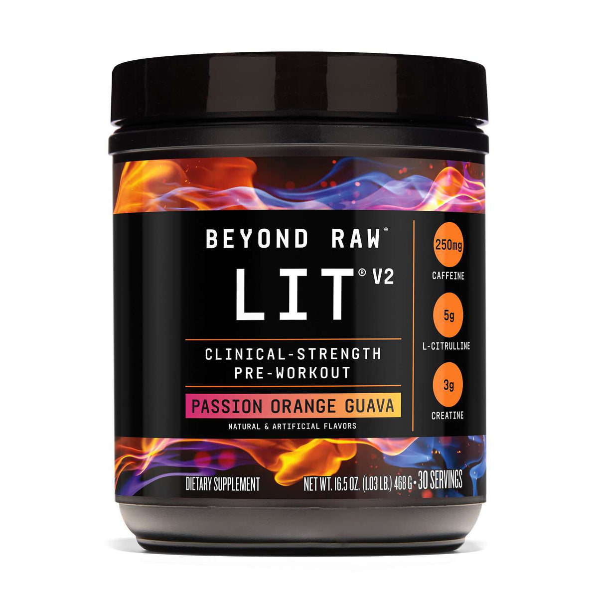 Beyond Raw LIT V2 Pre-Workout (30 Servings)
