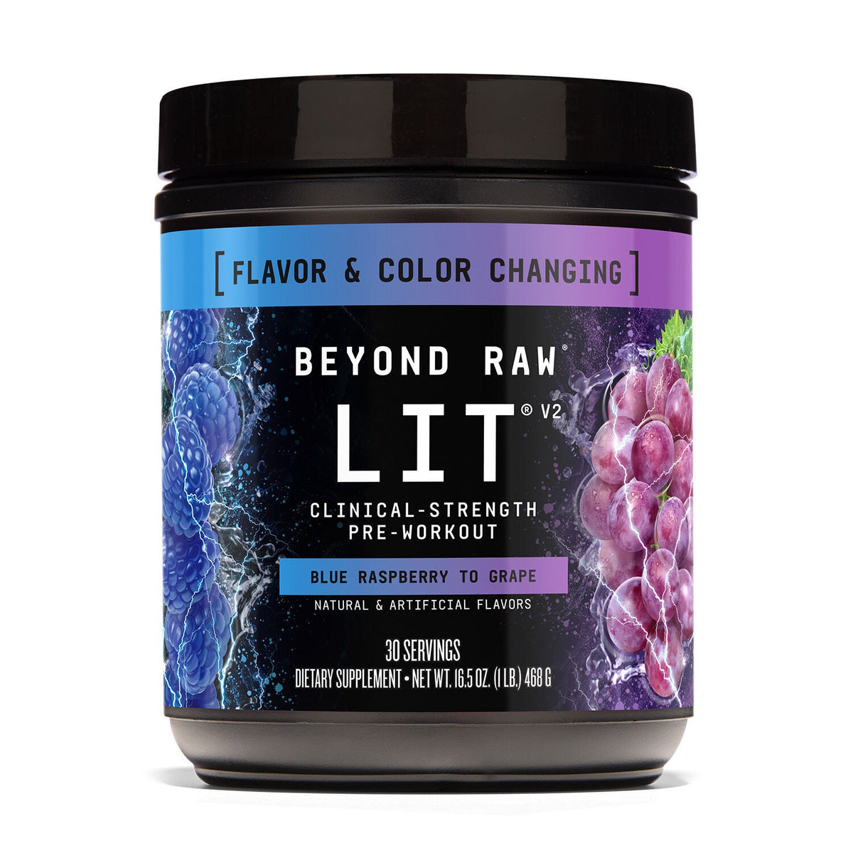 Beyond Raw LIT V2 Pre-Workout (30 Servings)
