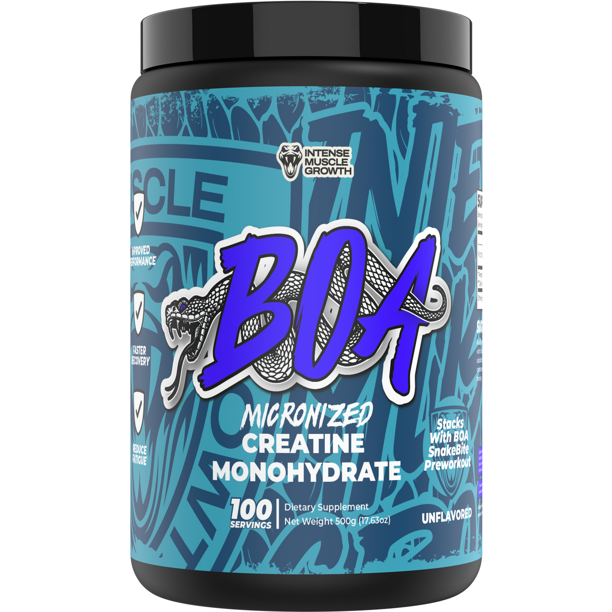 BOA CREATINE MONOHYDRATE - UNFLAVOURED - Image 1