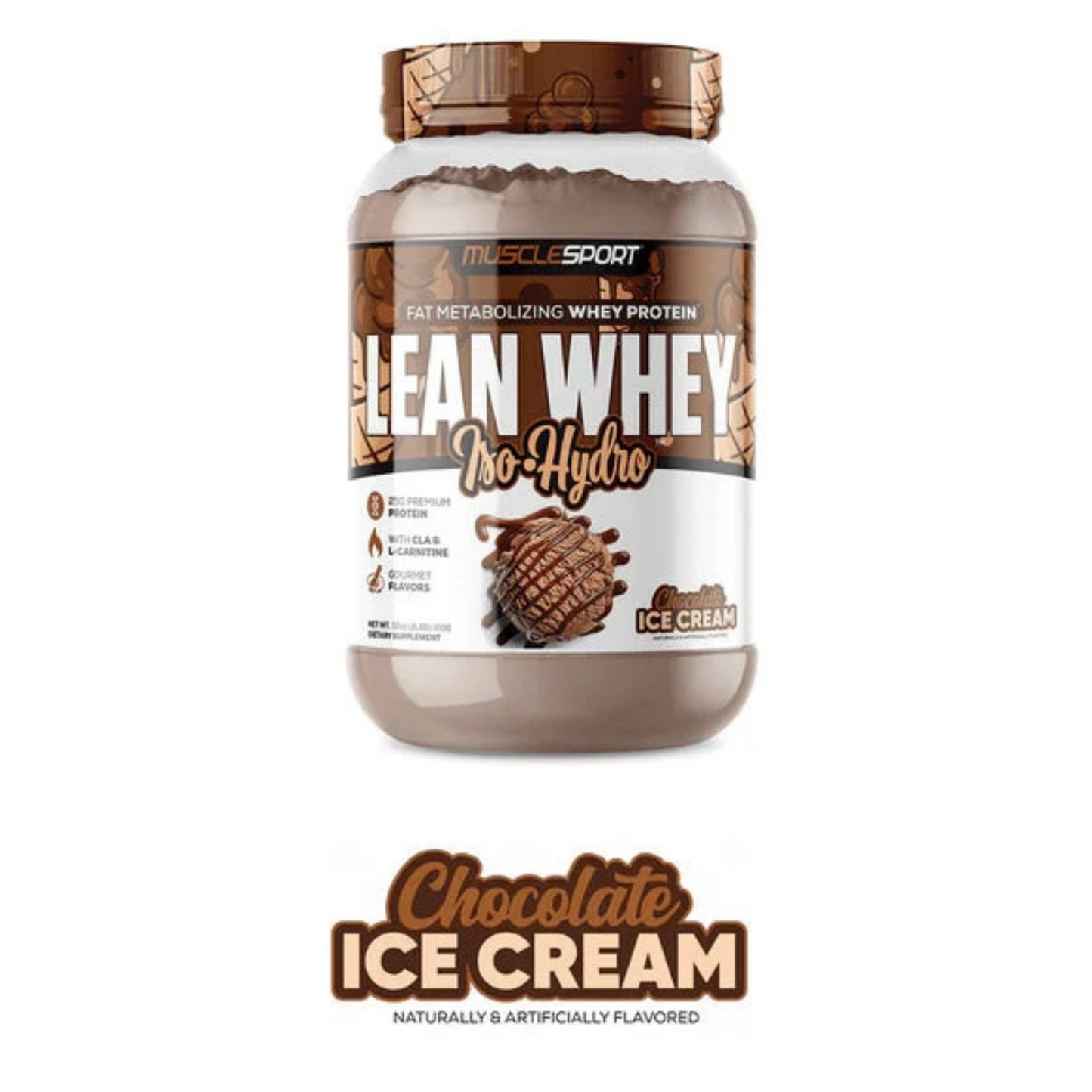Lean Whey™ Iso Hydro Gourmet Protein 2lb - Standard