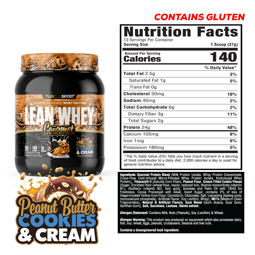 Lean Whey® Gourmet Protein 1lb - Premium Blended Protein - Image 5