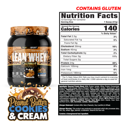 Lean Whey® Gourmet Protein 1lb - Premium Blended Protein - Image 5