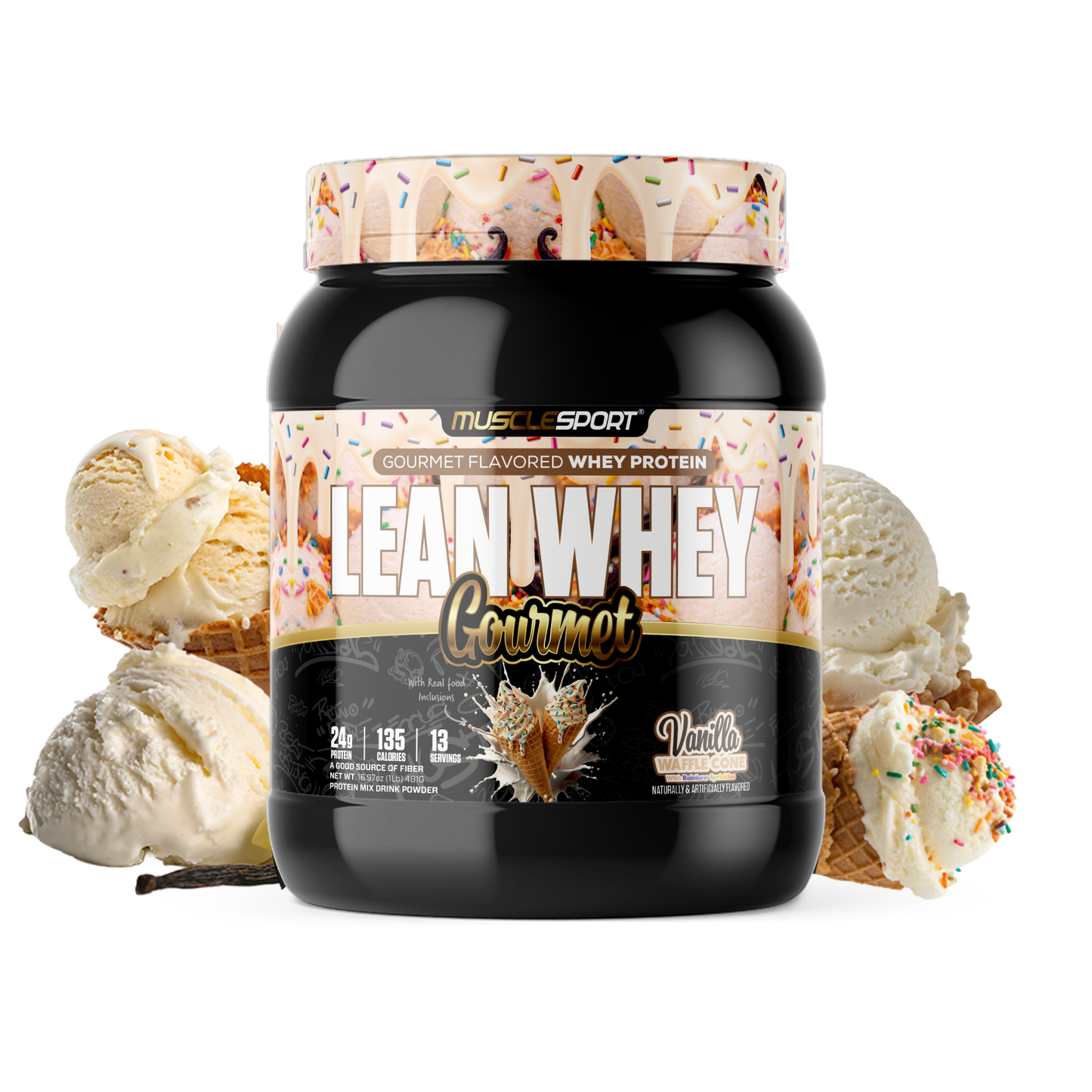 Lean Whey® Gourmet Protein 1lb - Premium Blended Protein - Image 13