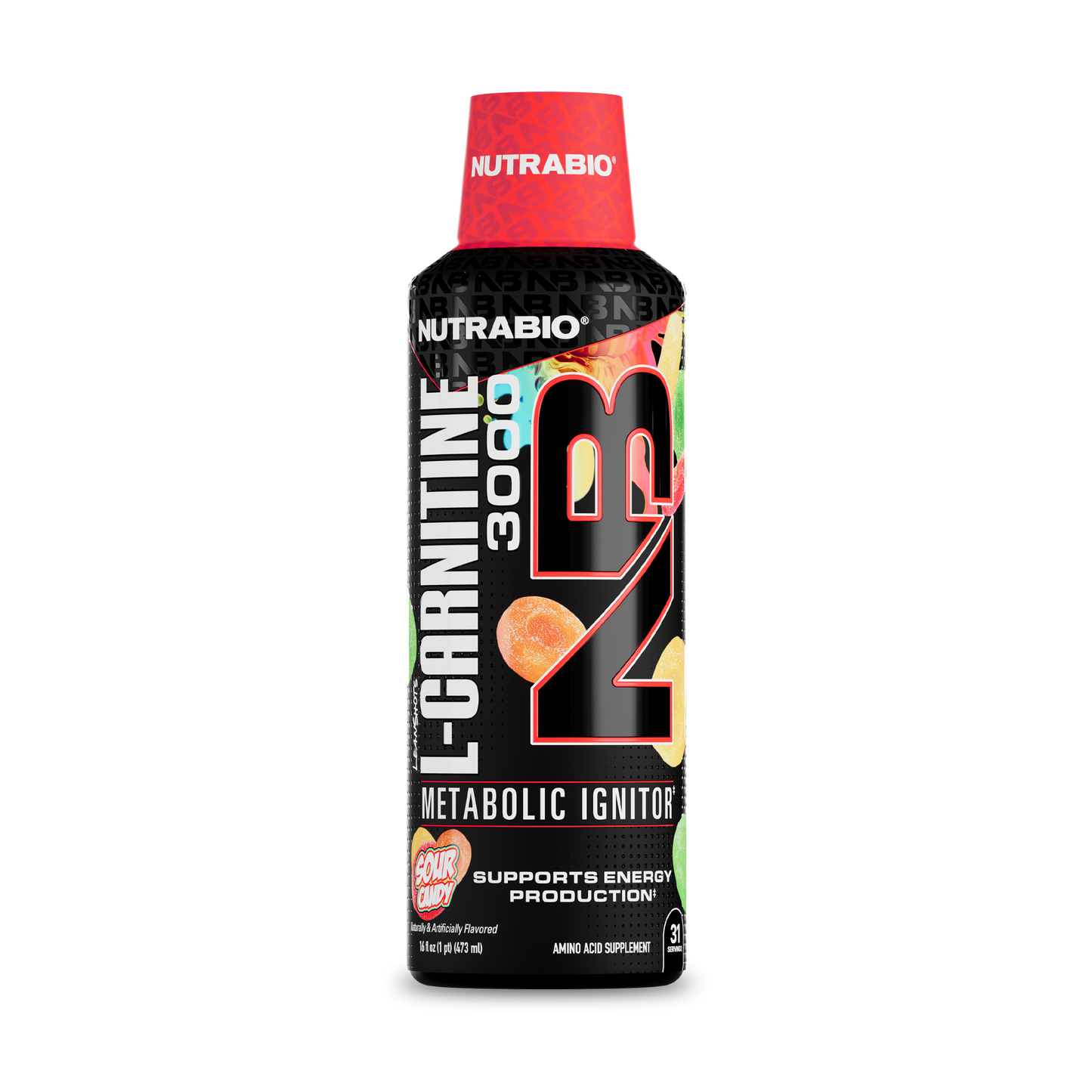 NutraBio Lean Shots Sour Candy