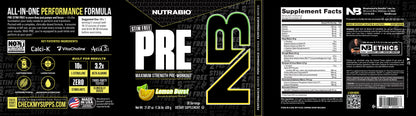 Pre Stim Free Label