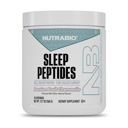 Sleep Peptides Powder for Rest & Recovery, front view. Dietary supplement.