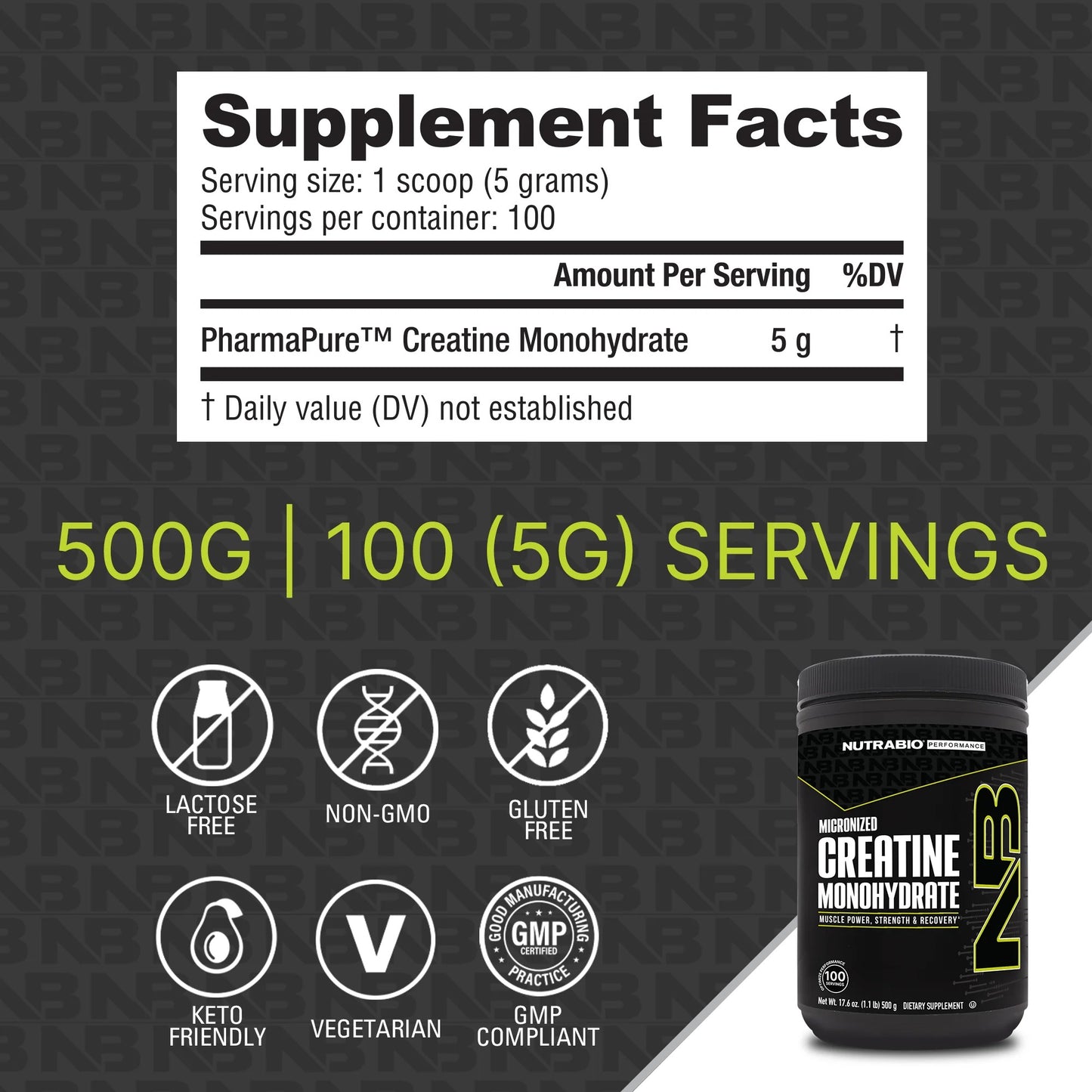 Creatine Monohydrate Powder