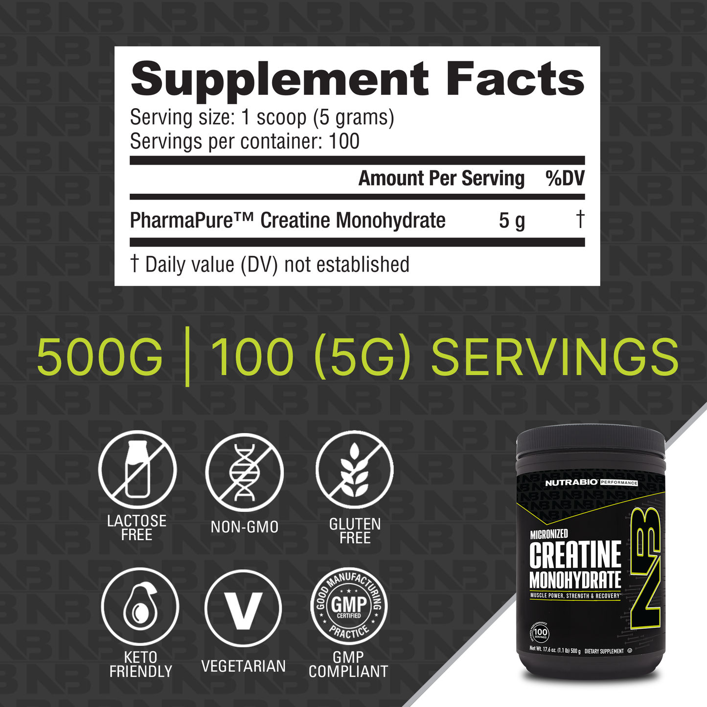 Creatine Monohydrate Powder