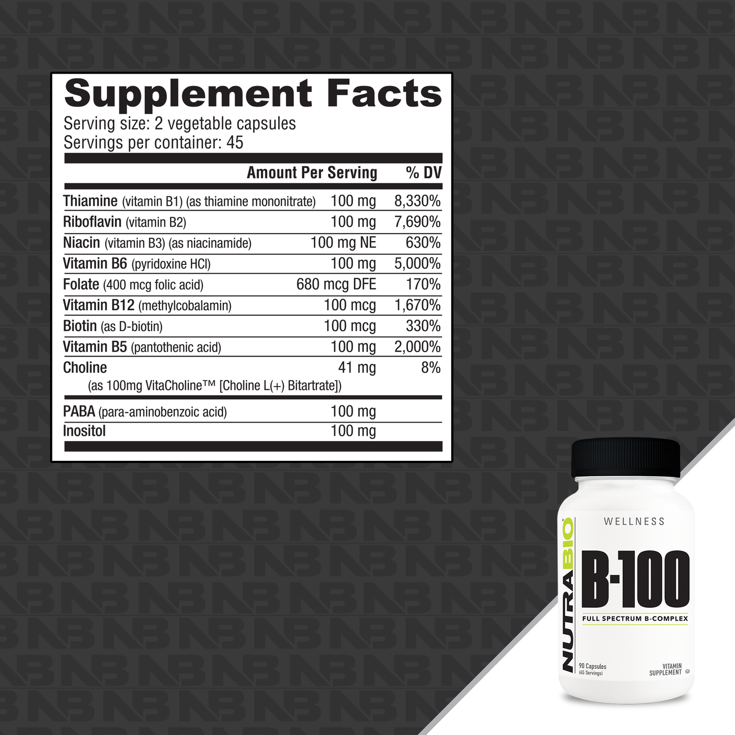 Vitamin B-100 Complex - Image 2