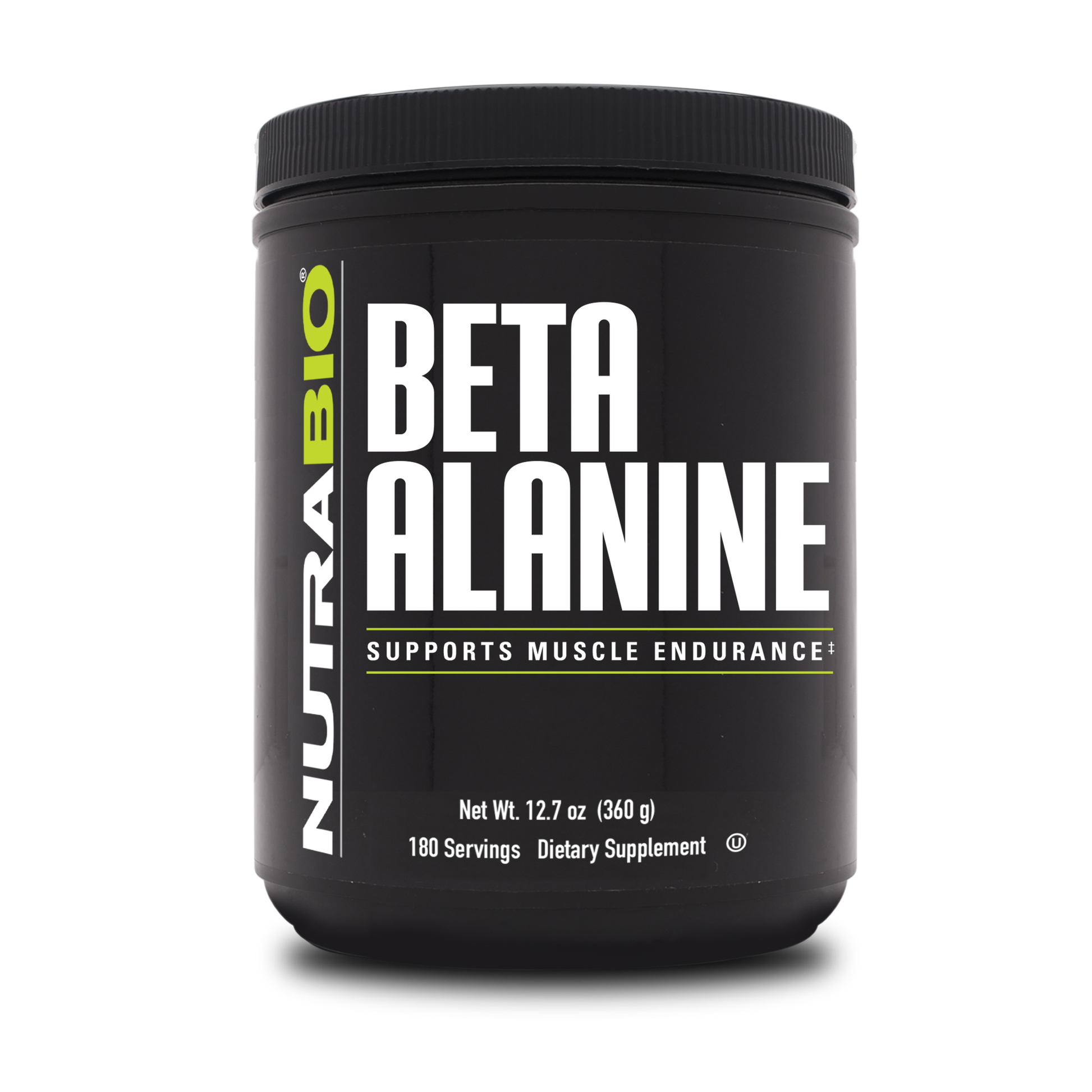 NutraBio Beta Alanine Powder 180 Servings
