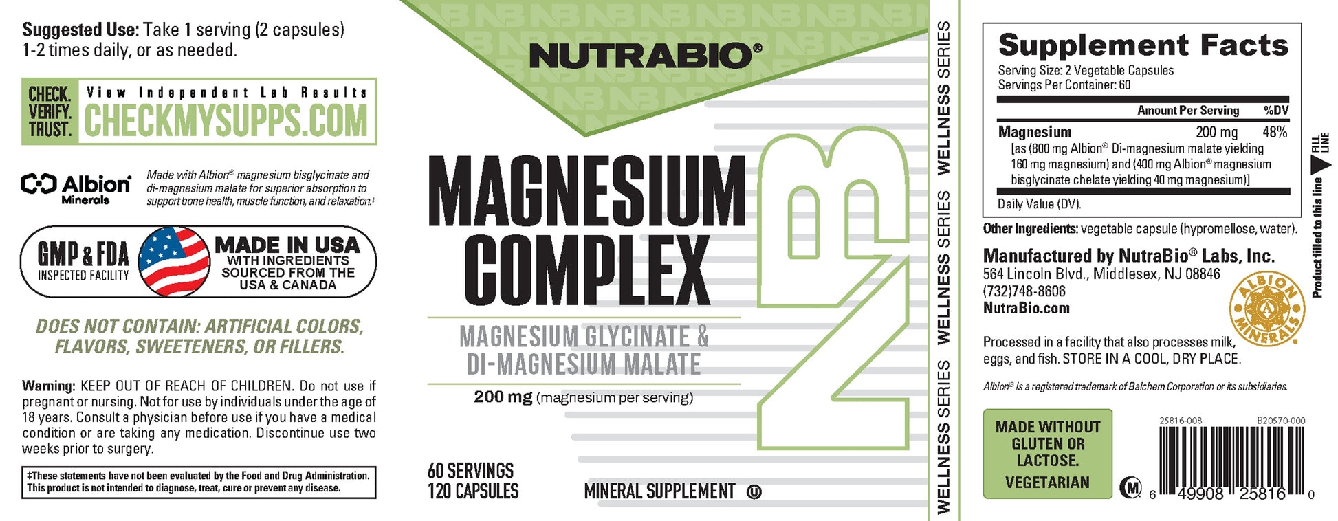 Magnesium Complex (200mg) - Image 4
