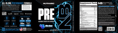 Pre Workout Label