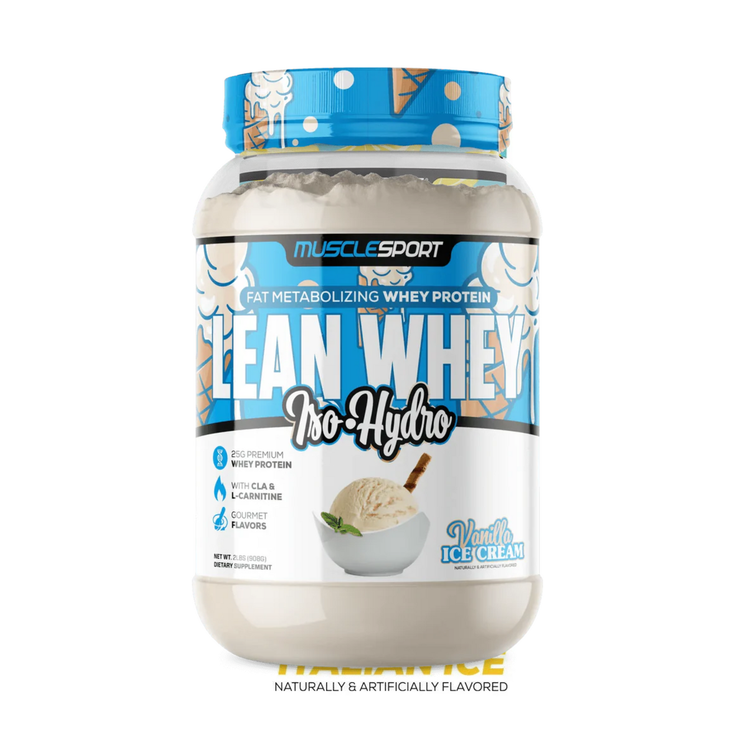 Lean Whey™ Iso Hydro Gourmet Protein 2lb - Standard