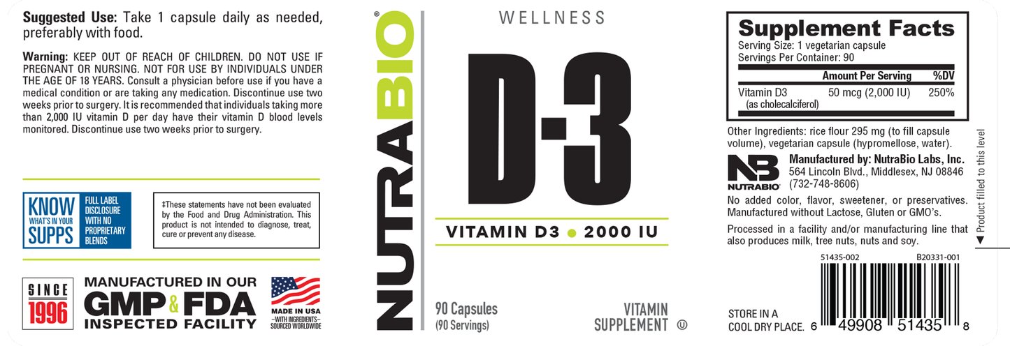 Vitamin D (2000 IU) - Image 3