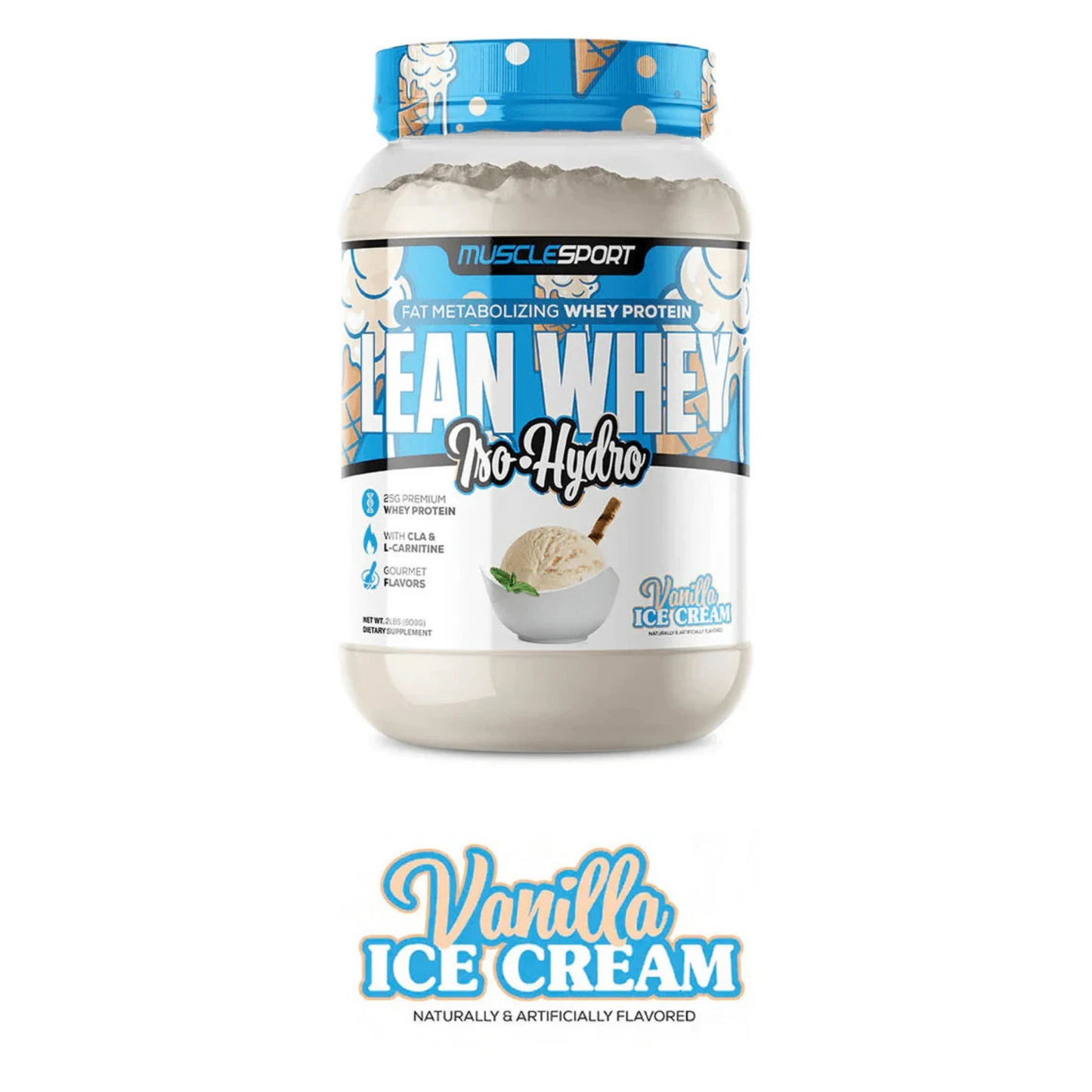 Lean Whey™ Iso Hydro Gourmet Protein 2lb - Standard
