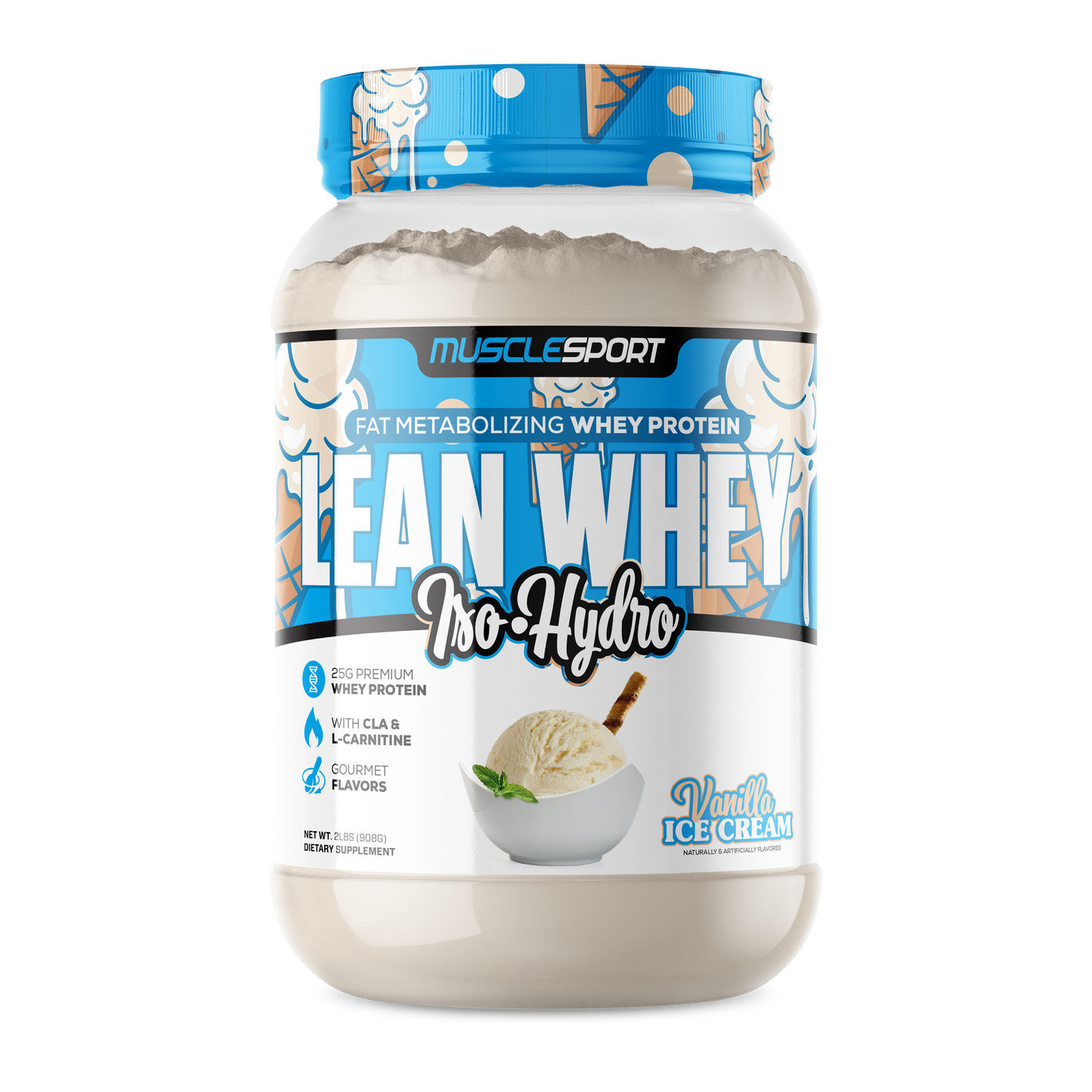 Lean Whey® Iso Hydro Gourmet Protein 2lb - Standard - Image 7