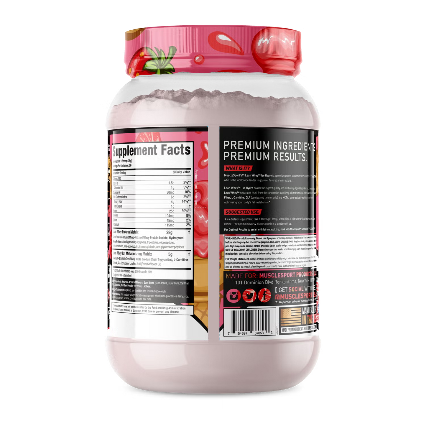 Lean Whey® Iso Hydro Gourmet Protein 2lb - Standard - Image 28
