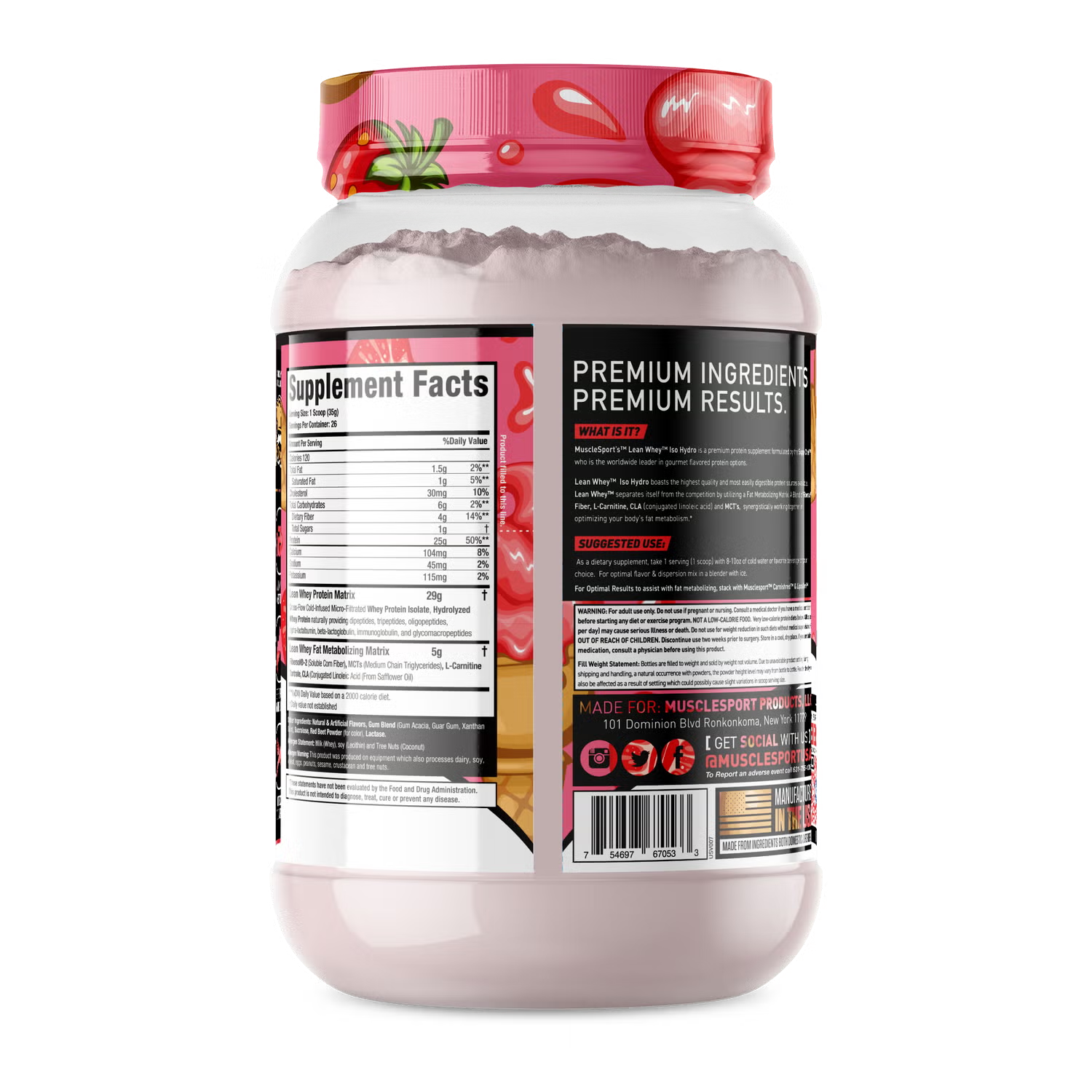 Lean Whey® Iso Hydro Gourmet Protein 2lb - Standard - Image 28