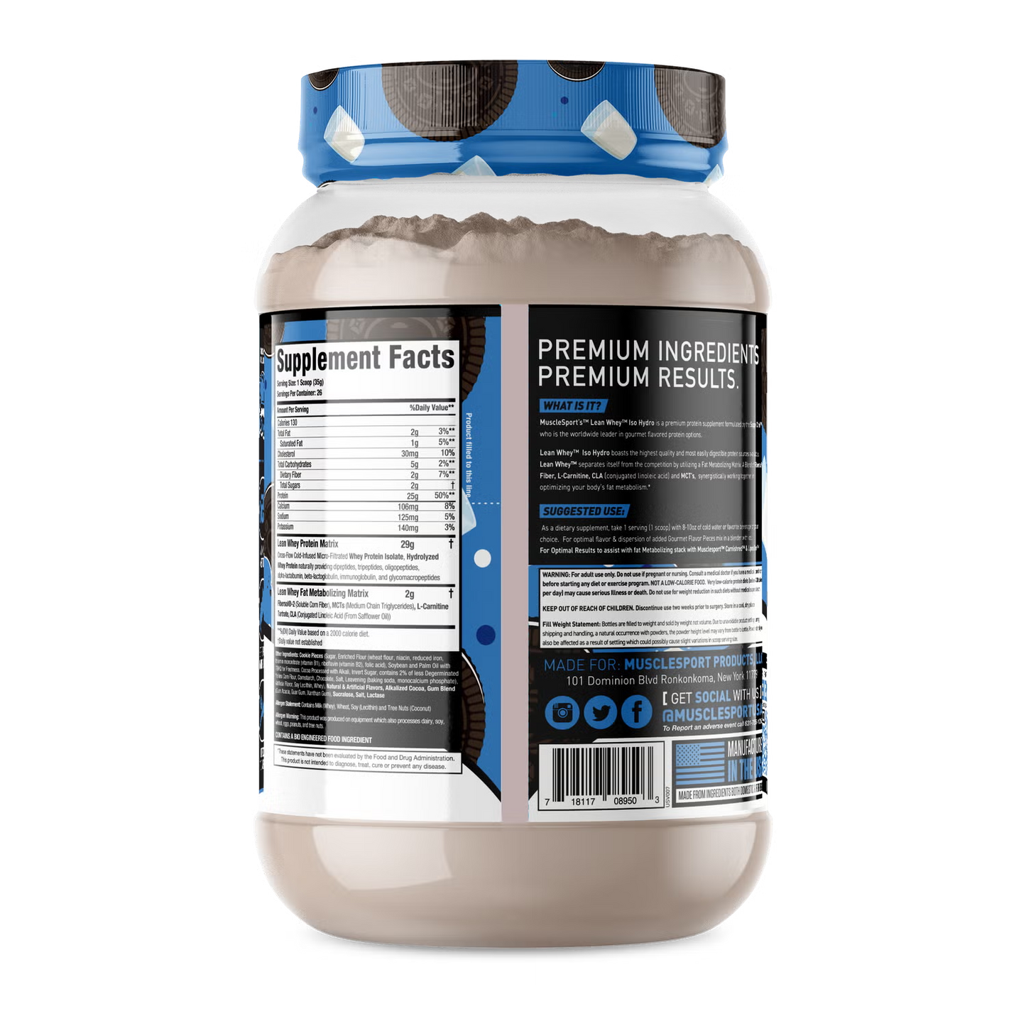 Lean Whey® Iso Hydro Gourmet Protein 2lb - Standard - Image 24