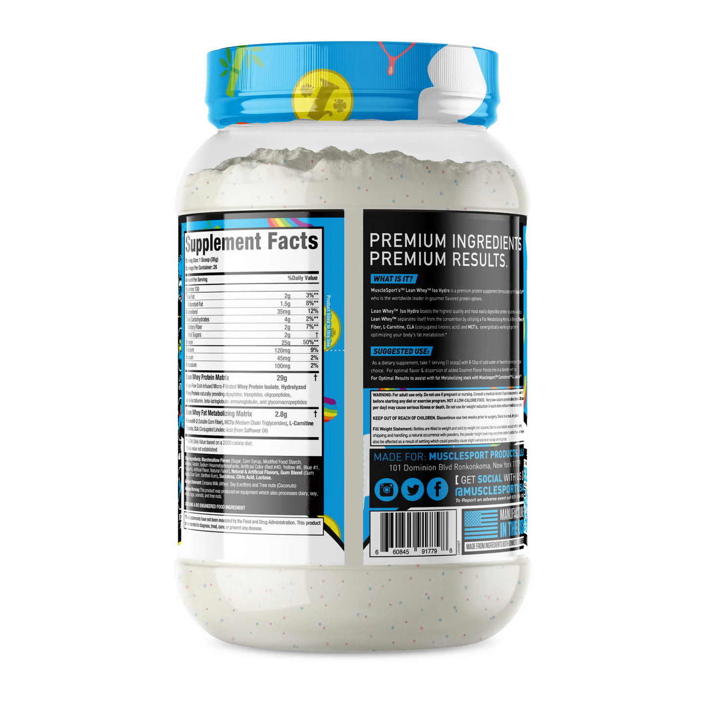 Lean Whey® Iso Hydro Gourmet Protein 2lb - Standard - Image 12