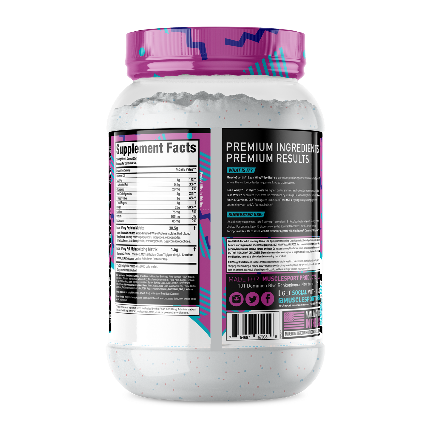 Lean Whey® Iso Hydro Gourmet Protein 2lb - Standard - Image 38