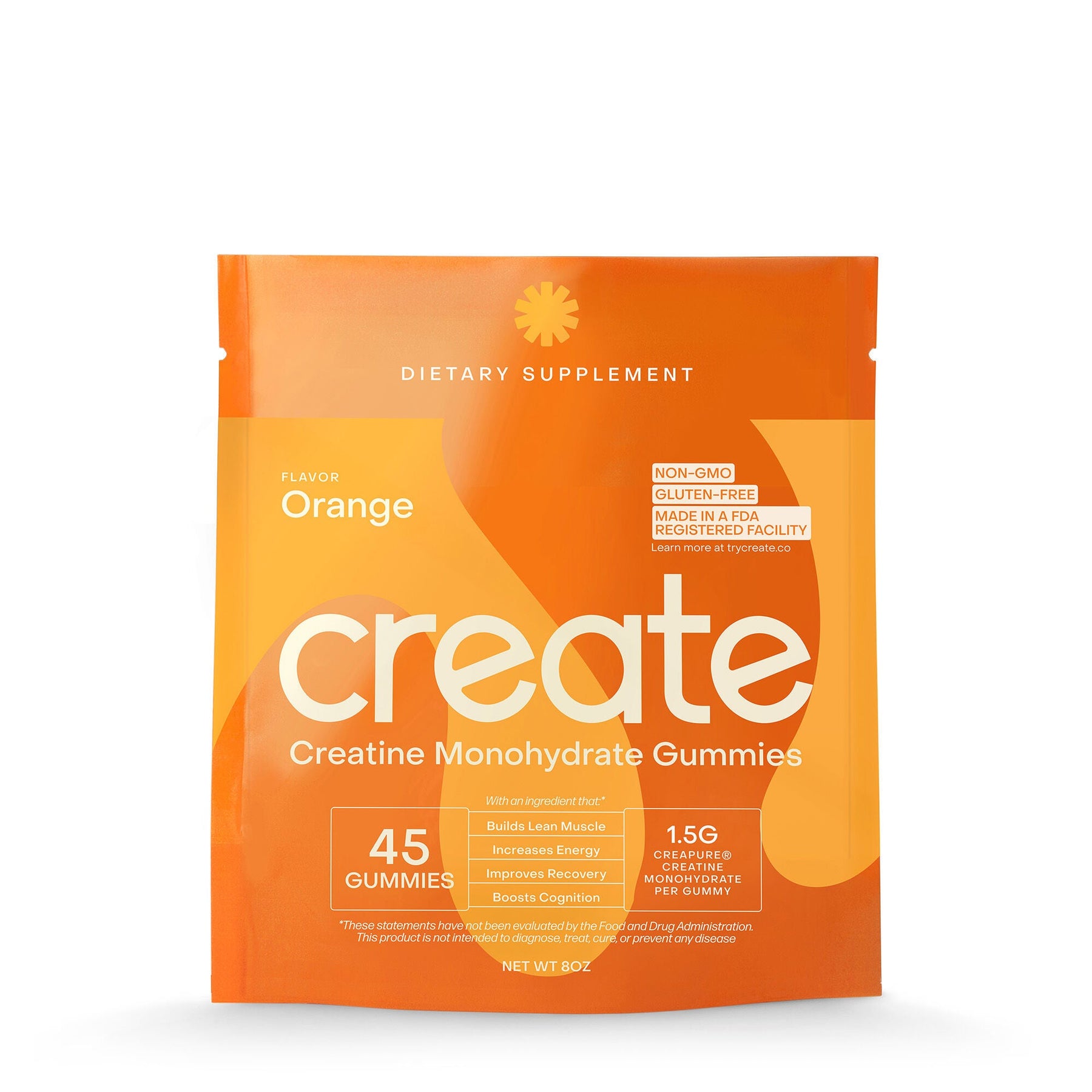 Creatine Monohydrate Gummies - 45 Gummies (15 Servings)