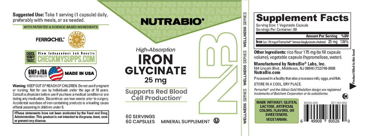 Iron Glycinate (25mg) - Image 4