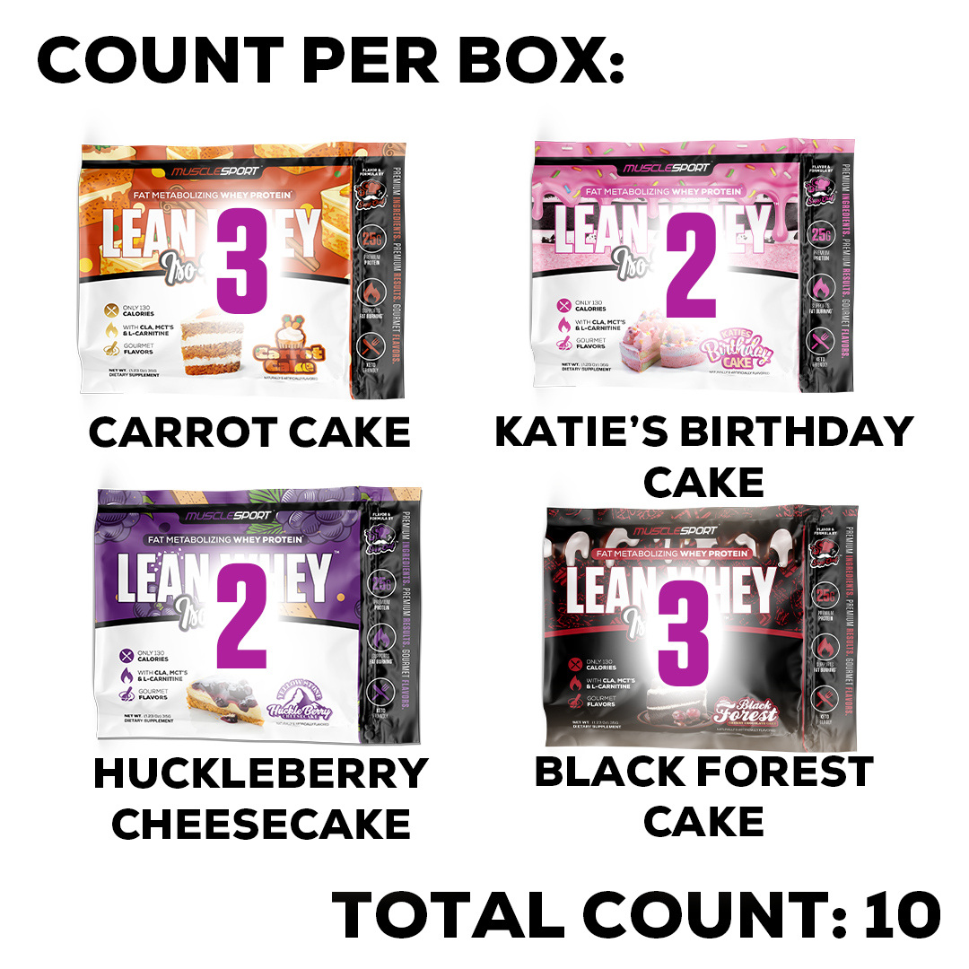 Lean Whey® Iso Hydro Variety Box - Image 15