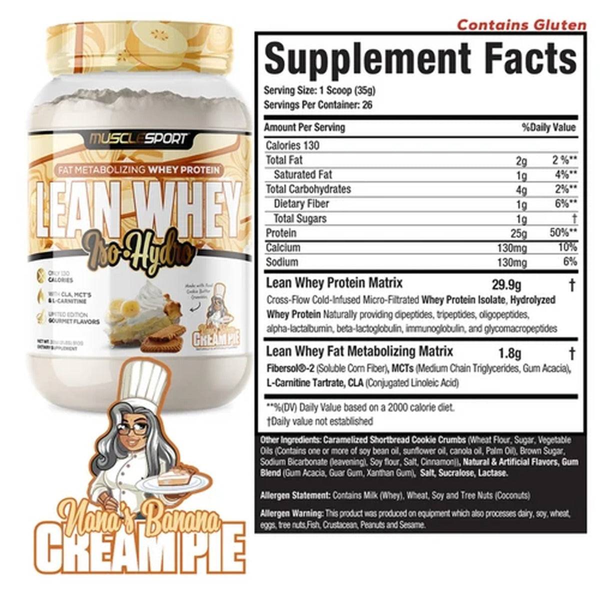 Lean Whey® Iso Hydro 2lb - Limited Edition