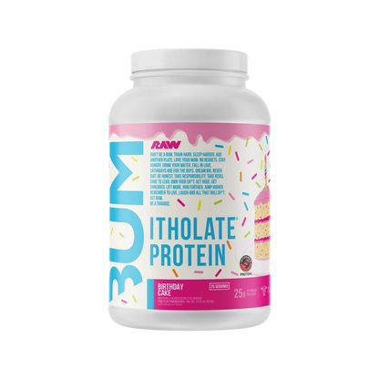 RAW Nutrition BUM Itholate Protein - Birthday Cake