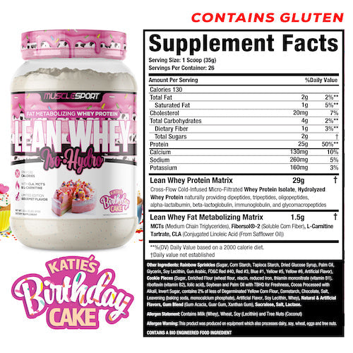 Lean Whey® Iso Hydro 2lb - Limited Edition - Image 57