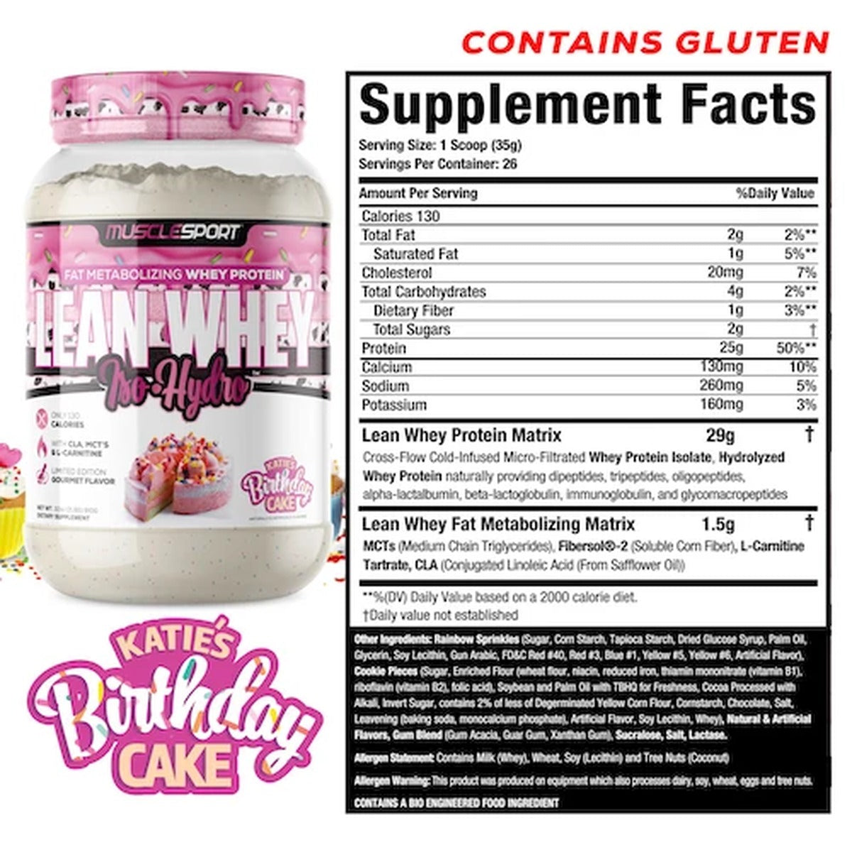 Lean Whey® Iso Hydro 2lb - Limited Edition