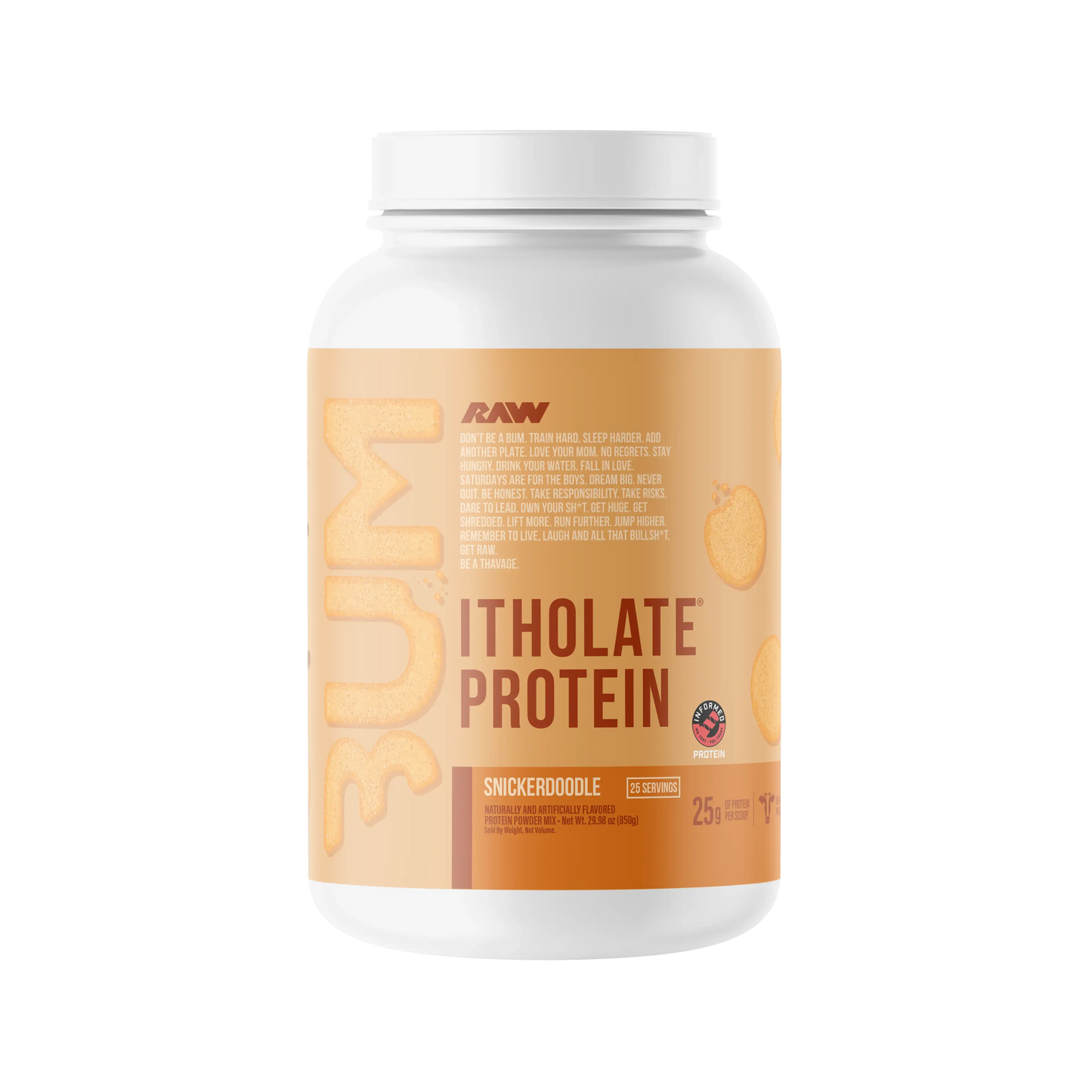 RAW Nutrition BUM Itholate Protein - Snickerdoodle