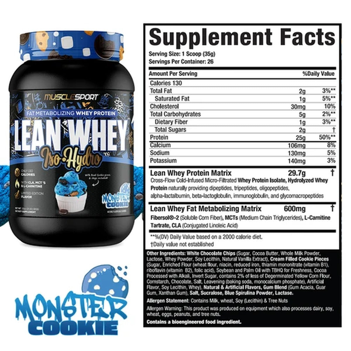 Lean Whey® Iso Hydro 2lb - Limited Edition