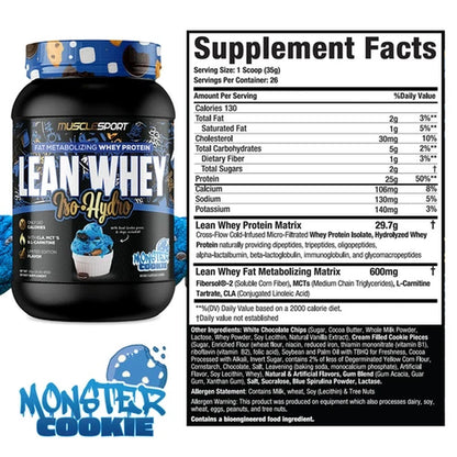 Lean Whey® Iso Hydro 2lb - Limited Edition