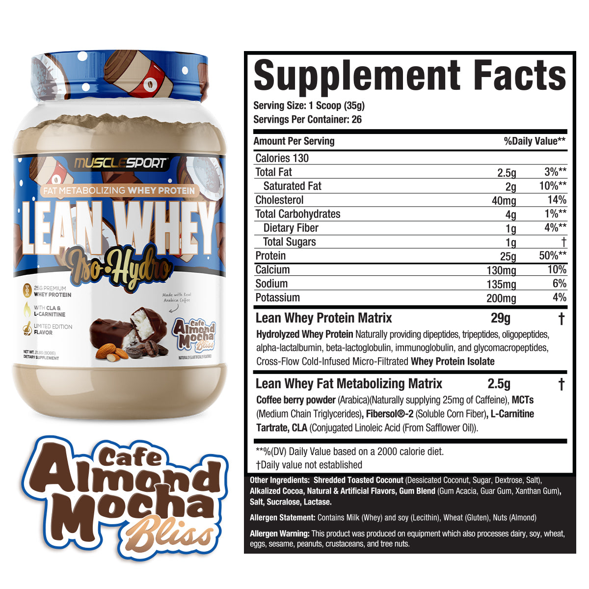 Lean Whey® Iso Hydro 2lb - Limited Edition - Image 14