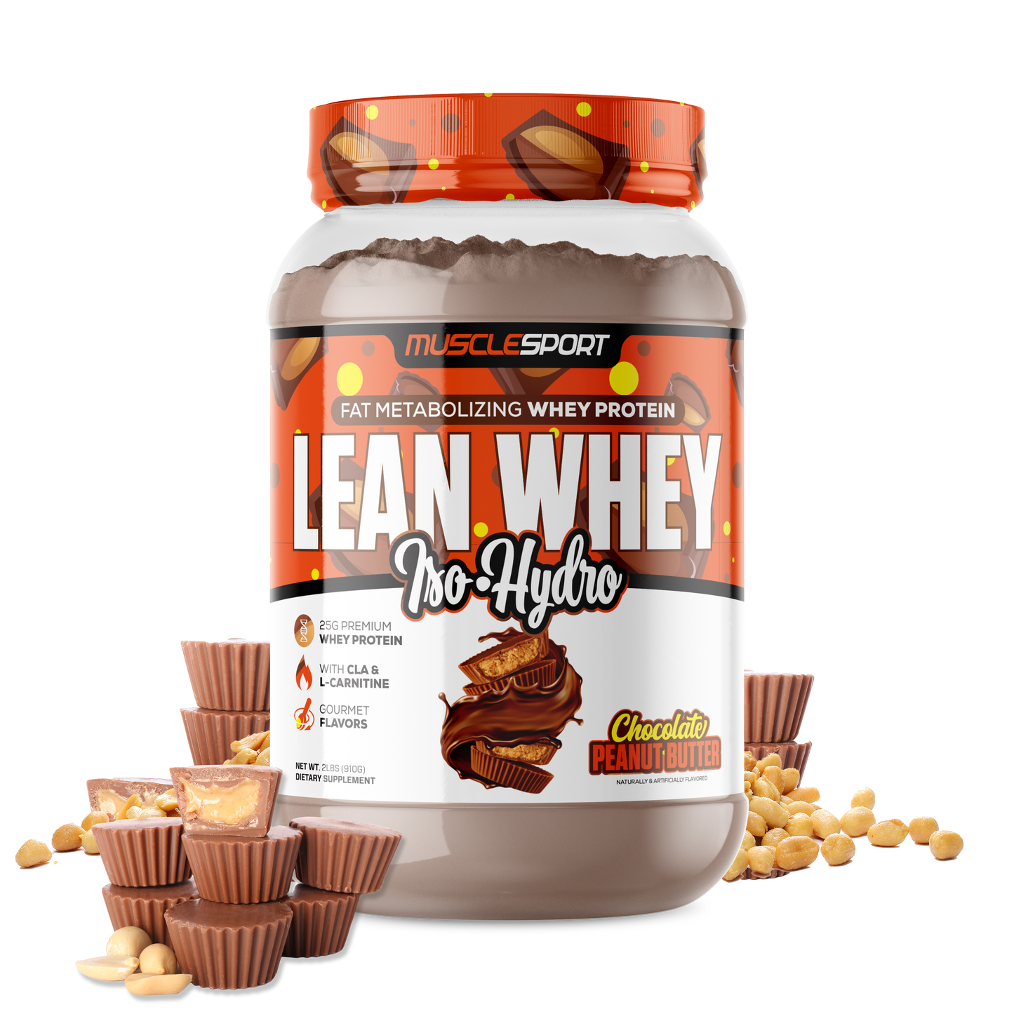 Lean Whey® Iso Hydro Gourmet Protein 2lb - Standard - Image 18
