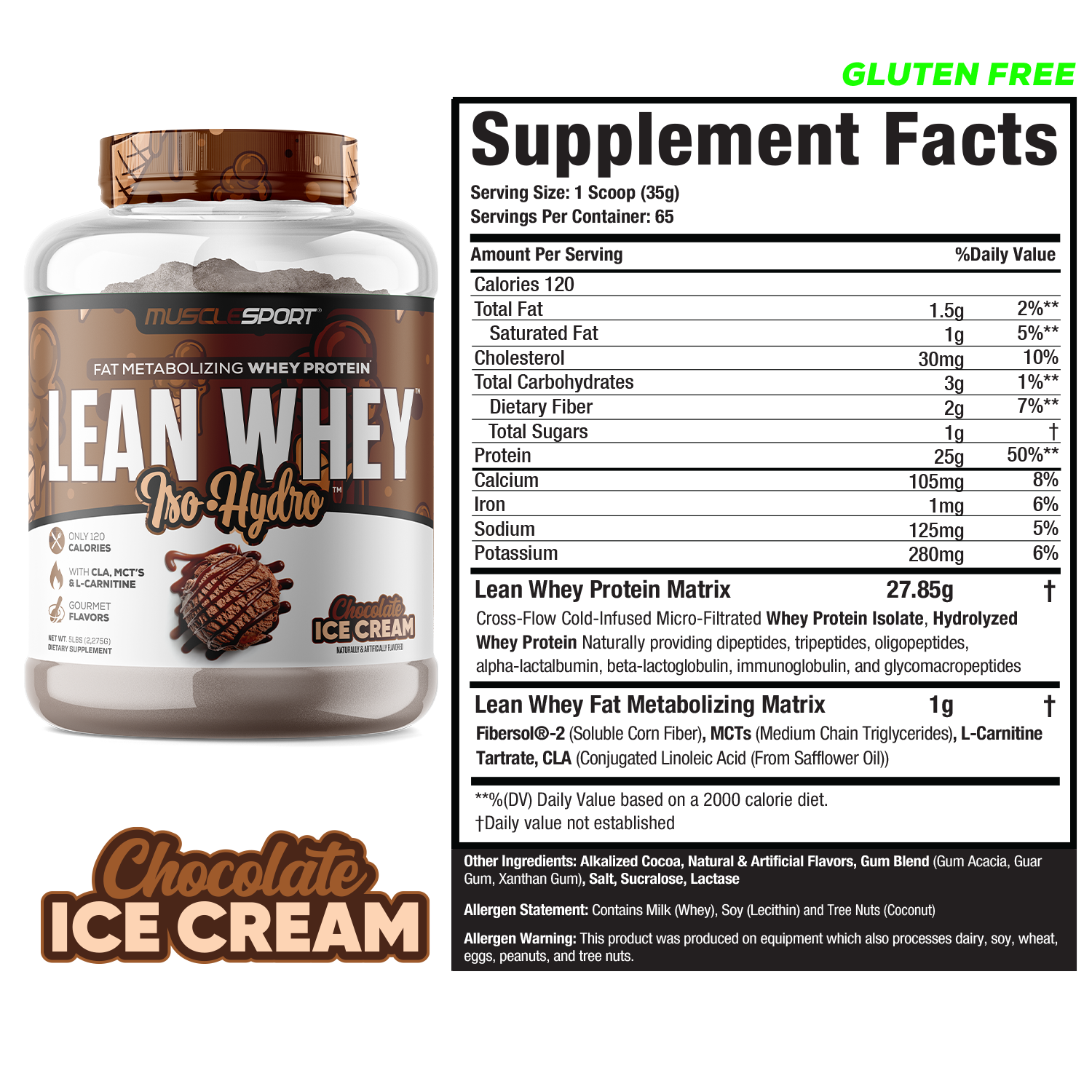 Lean Whey® Iso Hydro Protein - 5lb - Image 9
