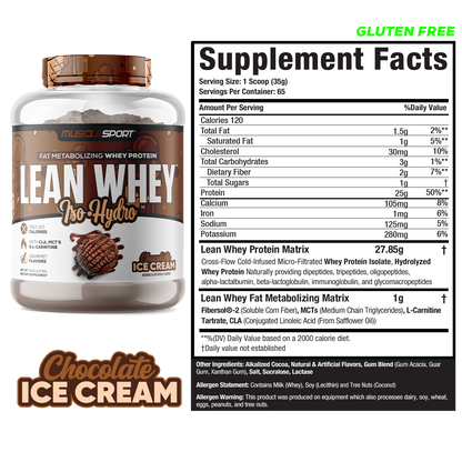 Lean Whey® Iso Hydro Protein - 5lb - Image 9