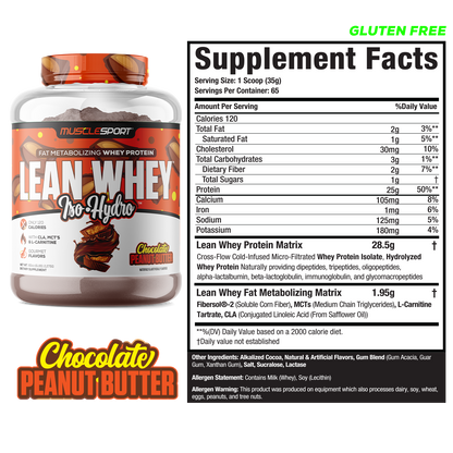 Lean Whey® Iso Hydro Protein - 5lb - Image 7