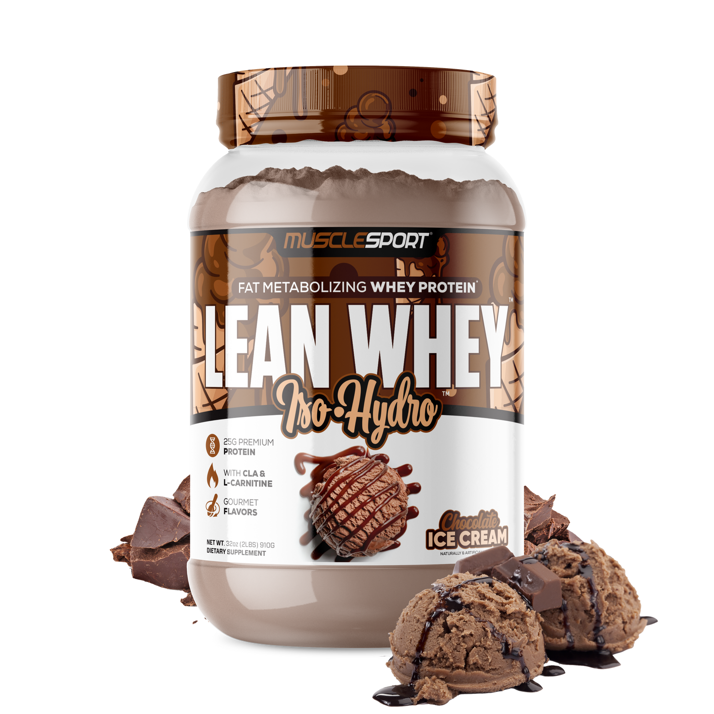 Lean Whey® Iso Hydro Gourmet Protein 2lb - Standard - Image 33