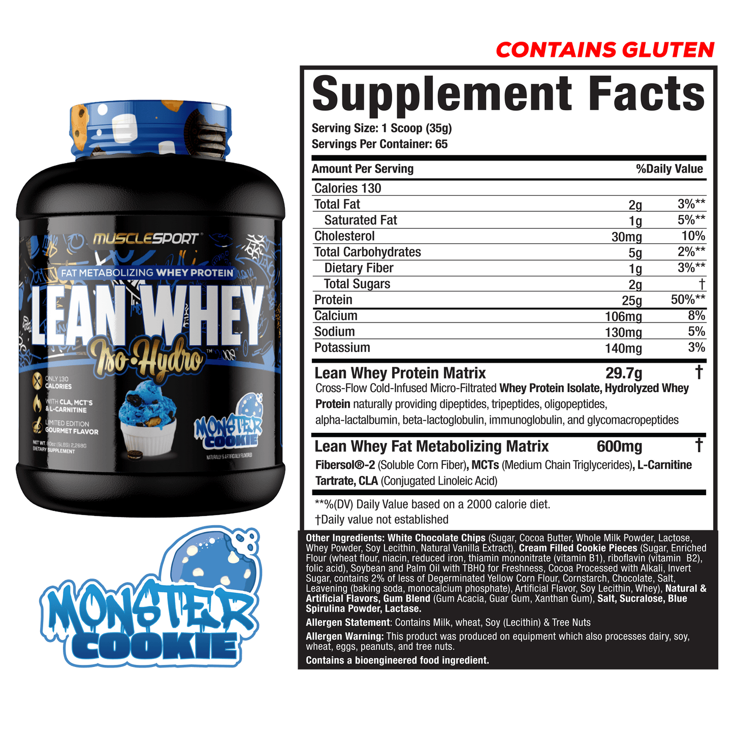 Lean Whey® Iso Hydro Protein - 5lb - Image 16