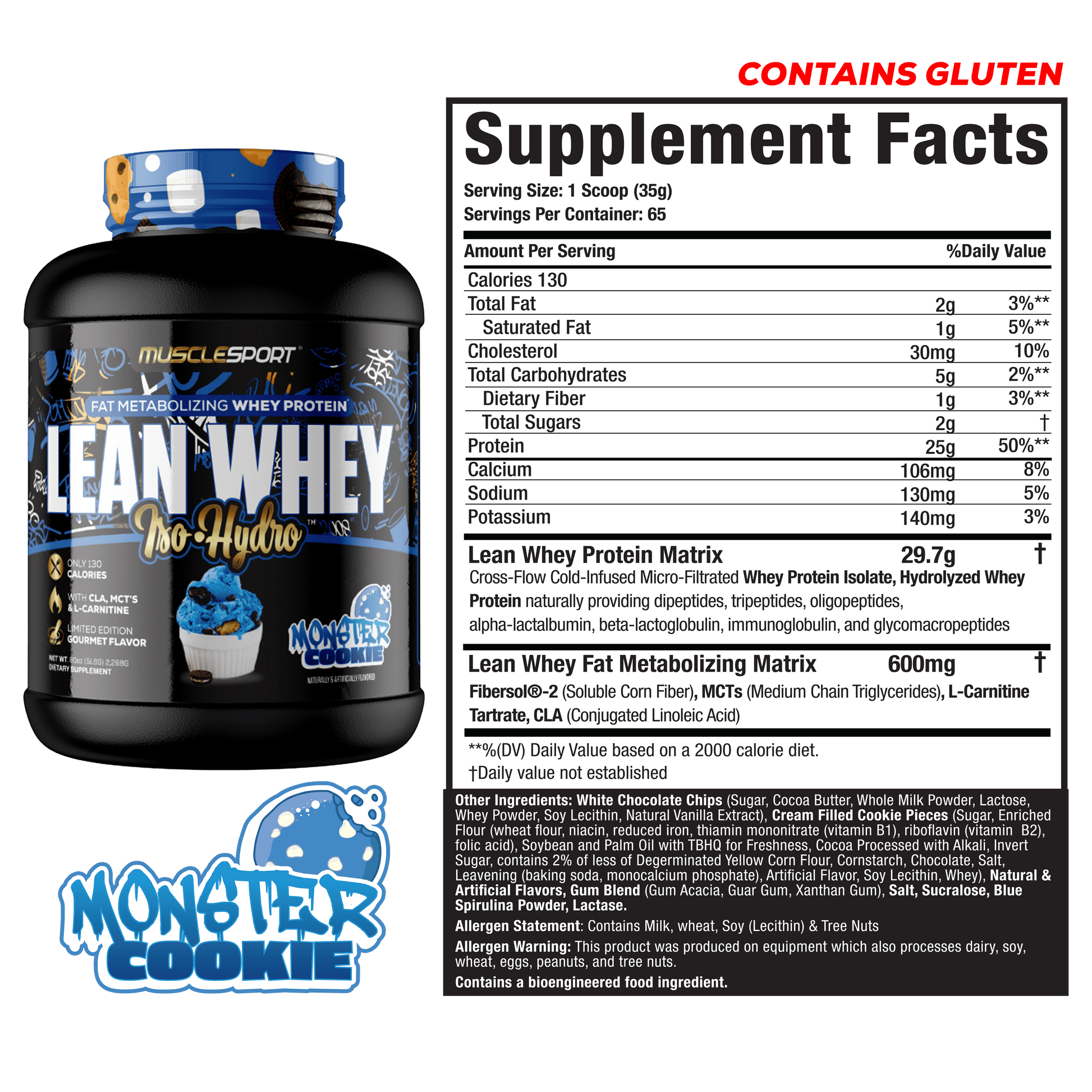 Lean Whey® Iso Hydro Protein - 5lb - Image 16