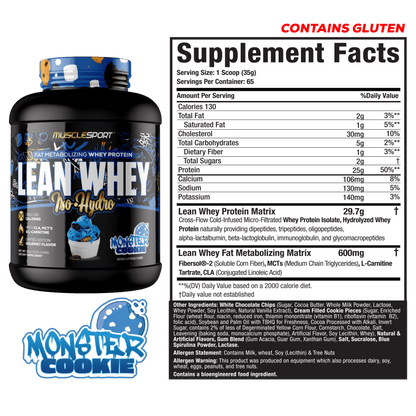 Lean Whey® Iso Hydro Protein - 5lb - Image 16