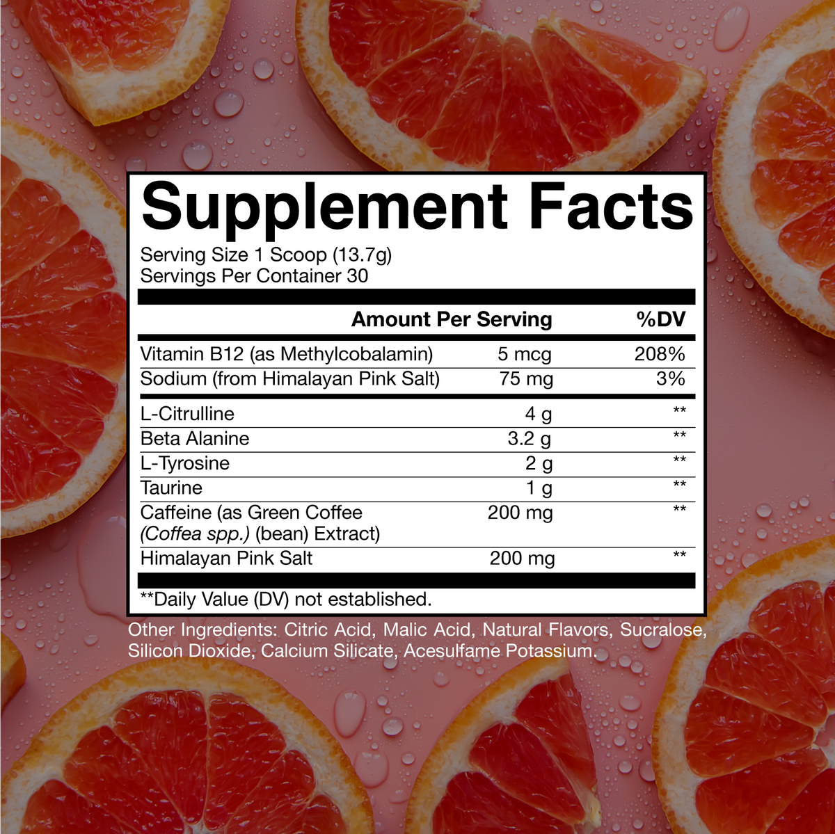 Pre-Workout Powder for energy & focus, container. Image 31 of 43.