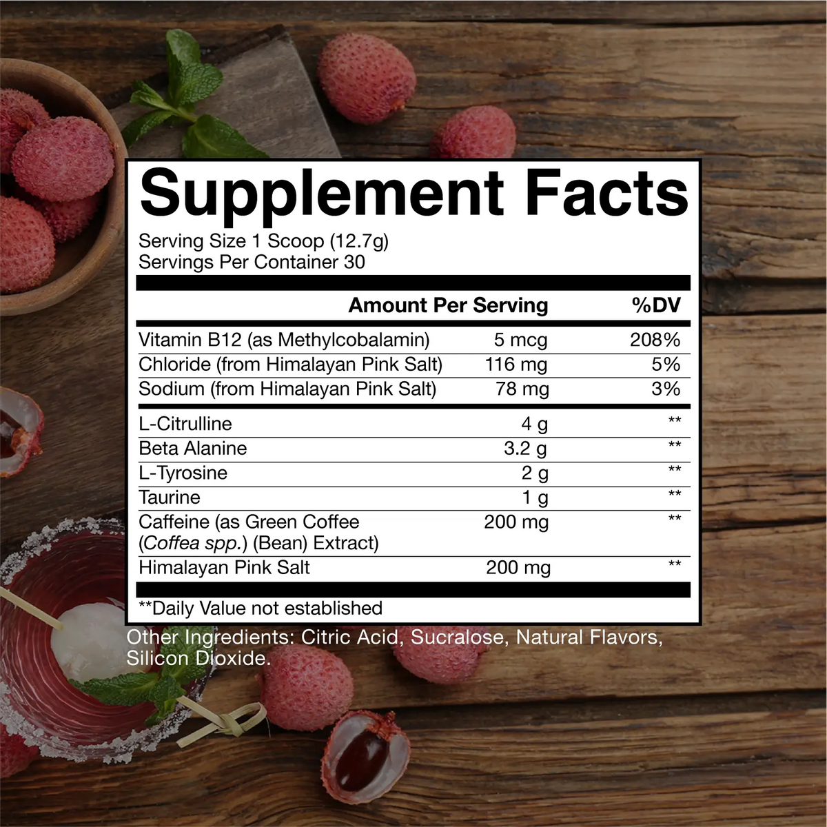 Pre-Workout Powder, Energy & Focus Supplement. Image 34 of 43. Boost performance & concentration.