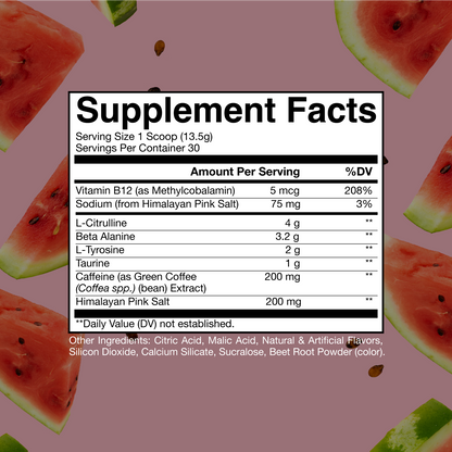 Pre-Workout Powder, Energy & Focus Supplement. Jar, scoop, 25 of 43. Boost performance.